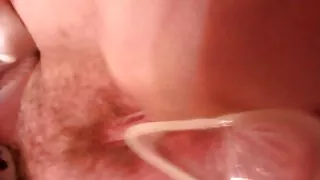 این جرات حتی برای تماشای جنسی با بالغ, دهان باز, خانه, در,حضور,